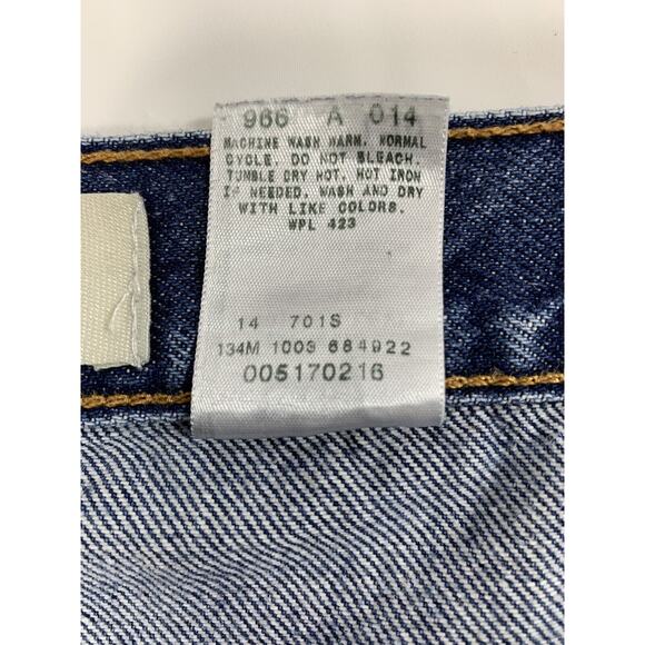 Levis 517 Mens Jeans 38 x 26 Medium Wash Denim Bootcut Raw Hem - Picture 4 of 10